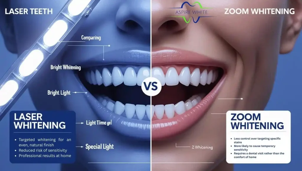 Laser Teeth Whitening vs. Zoom Whitening West Bromwich