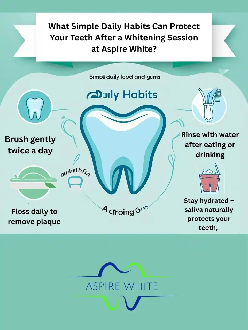 What Simple Daily Habits Can Protect Your Teeth After a Whitening Session at Aspire White West Bromwich